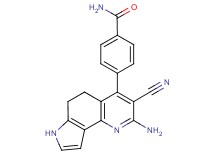 4-(2-amino-3-cyano-6,7-dihydro-5H-pyrrolo[2,3-h]quinolin-4-yl)benzamide