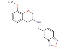 (2,1,3-benzoxadiazol-5-ylmethyl)(8-methoxy-3,4-dihydro-2H-chromen-3-yl)amine