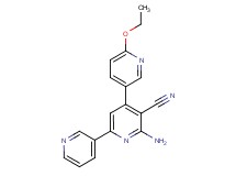 6'-amino-6''-ethoxy-3,2':4',3''-terpyridine-5'-carbonitrile