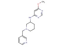 6-methoxy-N-[1-(pyridin-3-ylmethyl)piperidin-3-yl]pyrimidin-4-amine