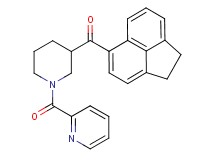 1,2-dihydro-5-acenaphthylenyl[1-(2-pyridinylcarbonyl)-3-piperidinyl]methanone