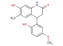 7-hydroxy-4-(2-hydroxy-5-methoxyphenyl)-6-methyl-3,4-dihydroquinolin-2(1H)-one