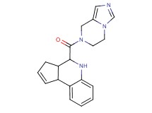 4-(5,6-dihydroimidazo[1,5-a]pyrazin-7(8H)-ylcarbonyl)-3a,4,5,9b-tetrahydro-3H-cyclopenta[c]quinoline