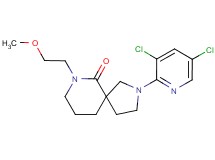2-(3,5-dichloropyridin-2-yl)-7-(2-methoxyethyl)-2,7-diazaspiro[4.5]decan-6-one
