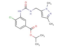 isopropyl 4-chloro-3-[({[(1,3-dimethyl-1H-pyrazol-5-yl)methyl]amino}carbonyl)amino]benzoate