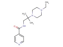 N-[2-(4-ethylpiperazin-1-yl)-2-methylpropyl]isonicotinamide