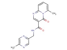 6-methyl-N-[(5-methylpyrazin-2-yl)methyl]-4-oxo-4H-pyrido[1,2-a]pyrimidine-3-carboxamide