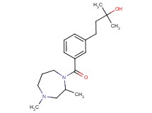 4-{3-[(2,4-dimethyl-1,4-diazepan-1-yl)carbonyl]phenyl}-2-methyl-2-butanol