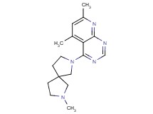5,7-dimethyl-4-(7-methyl-2,7-diazaspiro[4.4]non-2-yl)pyrido[2,3-d]pyrimidine