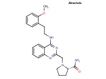 1-[(4-{[2-(2-methoxyphenyl)ethyl]amino}-2-quinazolinyl)methyl]-L-prolinamide