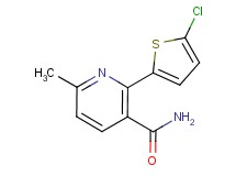2-(5-chloro-2-thienyl)-6-methylnicotinamide