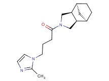 (1R*,2R*,6S*,7S*)-4-[4-(2-methyl-1H-imidazol-1-yl)butanoyl]-4-azatricyclo[5.2.1.0~2,6~]decane