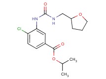 isopropyl 4-chloro-3-({[(tetrahydrofuran-2-ylmethyl)amino]carbonyl}amino)benzoate