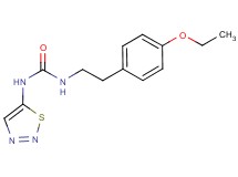 N-[2-(4-ethoxyphenyl)ethyl]-N'-1,2,3-thiadiazol-5-ylurea