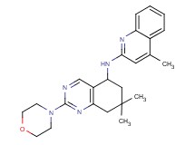 7,7-dimethyl-N-(4-methylquinolin-2-yl)-2-morpholin-4-yl-5,6,7,8-tetrahydroquinazolin-5-amine