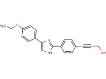 3-{4-[4-(4-ethoxyphenyl)-1H-imidazol-2-yl]phenyl}prop-2-yn-1-ol