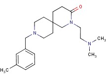 2-[2-(dimethylamino)ethyl]-9-(3-methylbenzyl)-2,9-diazaspiro[5.5]undecan-3-one