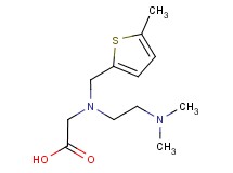 {[2-(dimethylamino)ethyl][(5-methyl-2-thienyl)methyl]amino}acetic acid