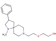 2-[2-(1-methyl-3-phenyl-1,8-diazaspiro[4.5]dec-8-yl)ethoxy]ethanol