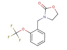 3-[2-(trifluoromethoxy)benzyl]-1,3-oxazolidin-2-one