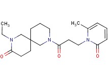 2-ethyl-8-[3-(6-methyl-2-oxo-1(2H)-pyridinyl)propanoyl]-2,8-diazaspiro[5.5]undecan-3-one
