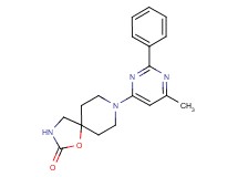 8-(6-methyl-2-phenylpyrimidin-4-yl)-1-oxa-3,8-diazaspiro[4.5]decan-2-one