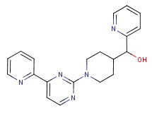 2-pyridinyl{1-[4-(2-pyridinyl)-2-pyrimidinyl]-4-piperidinyl}methanol