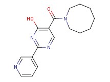 5-(azocan-1-ylcarbonyl)-2-pyridin-3-ylpyrimidin-4-ol
