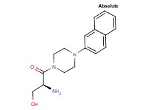 (2S)-2-amino-3-[4-(2-naphthyl)-1-piperazinyl]-3-oxo-1-propanol dihydrochloride