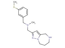 N-methyl-1-[3-(methylthio)phenyl]-N-(5,6,7,8-tetrahydro-4H-pyrazolo[1,5-a][1,4]diazepin-2-ylmethyl)methanamine