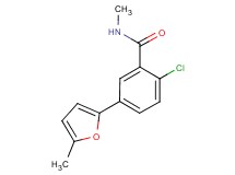 2-chloro-N-methyl-5-(5-methyl-2-furyl)benzamide