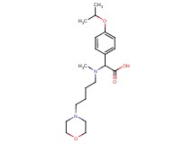 (4-isopropoxyphenyl)[methyl(4-morpholin-4-ylbutyl)amino]acetic acid