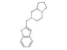 2-(1-benzofuran-2-ylmethyl)octahydropyrrolo[1,2-a]pyrazine