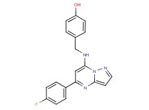 4-({[5-(4-fluorophenyl)pyrazolo[1,5-a]pyrimidin-7-yl]amino}methyl)phenol