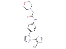 N-[4-(5'-methyl-1H,3'H-2,4'-biimidazol-1-yl)phenyl]-2-morpholin-4-ylacetamide