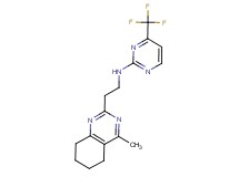 N-[2-(4-methyl-5,6,7,8-tetrahydroquinazolin-2-yl)ethyl]-4-(trifluoromethyl)pyrimidin-2-amine