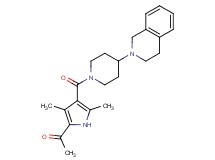 1-(4-{[4-(3,4-dihydro-2(1H)-isoquinolinyl)-1-piperidinyl]carbonyl}-3,5-dimethyl-1H-pyrrol-2-yl)ethanone