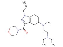 N-[1-allyl-3-(4-morpholinylcarbonyl)-4,5,6,7-tetrahydro-1H-indazol-5-yl]-N',N'-diethyl-N-methyl-1,2-ethanediamine