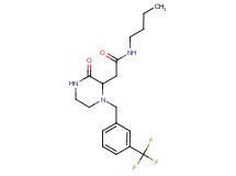 N-butyl-2-{3-oxo-1-[3-(trifluoromethyl)benzyl]-2-piperazinyl}acetamide