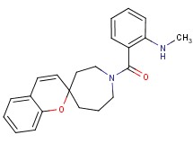 N-methyl-2-(1H-spiro[azepane-4,2'-chromen]-1-ylcarbonyl)aniline