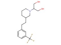 2-(3-{2-[3-(trifluoromethyl)phenyl]ethyl}-1-piperidinyl)-1,3-propanediol