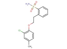 2-[2-(2-chloro-4-methylphenoxy)ethyl]benzenesulfonamide