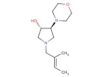 (3S*,4S*)-1-[(2E)-2-methyl-2-buten-1-yl]-4-(4-morpholinyl)-3-pyrrolidinol