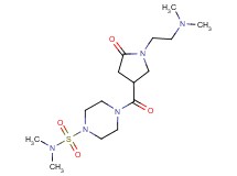 4-({1-[2-(dimethylamino)ethyl]-5-oxopyrrolidin-3-yl}carbonyl)-N,N-dimethylpiperazine-1-sulfonamide