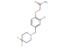 2-{2-chloro-4-[(4,4-difluoropiperidin-1-yl)methyl]phenoxy}acetamide