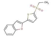 2-[5-(ethylsulfonyl)-2-thienyl]-1-benzofuran