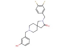 2-(3,4-difluorobenzyl)-8-(3-hydroxybenzyl)-2,8-diazaspiro[4.5]decan-3-one
