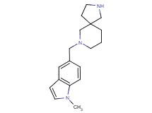 7-[(1-methyl-1H-indol-5-yl)methyl]-2,7-diazaspiro[4.5]decane