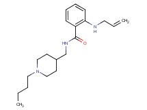 2-(allylamino)-N-[(1-butylpiperidin-4-yl)methyl]benzamide