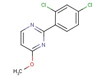 2-(2,4-dichlorophenyl)-4-methoxypyrimidine